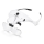 Extol - Lunettes rechargeables avec loupe et éclairage LED/300 mAh
