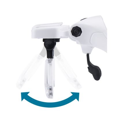 Extol - Lunettes rechargeables avec loupe et éclairage LED/300 mAh