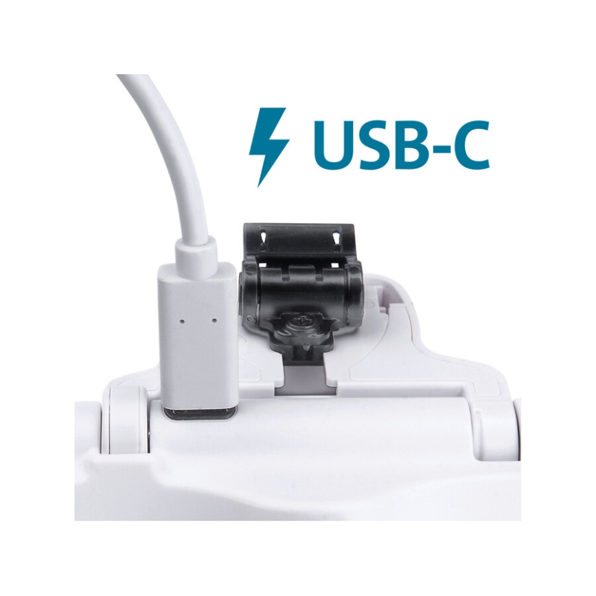 Extol - Lunettes rechargeables avec loupe et éclairage LED/300 mAh