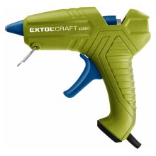 Extol - Pistolet à colle chaude 100W/230V vert/bleu