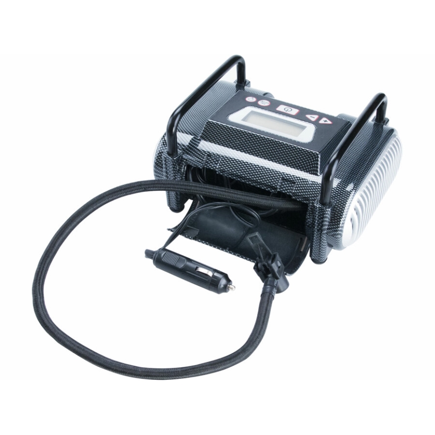 Extol Premium - Compresseur de voiture 12V avec écran LCD et lumière