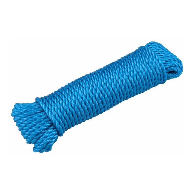 Extol Premium - Corde tressée en nylon 6mm x 20m bleu