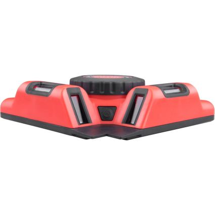 Extol Premium - Équerre laser 90° avec module d'aspiration électrique 5V/1000 mAh