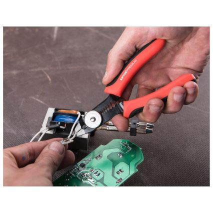 Extol Premium - Pince coupante latérale et à dénuder 150 mm