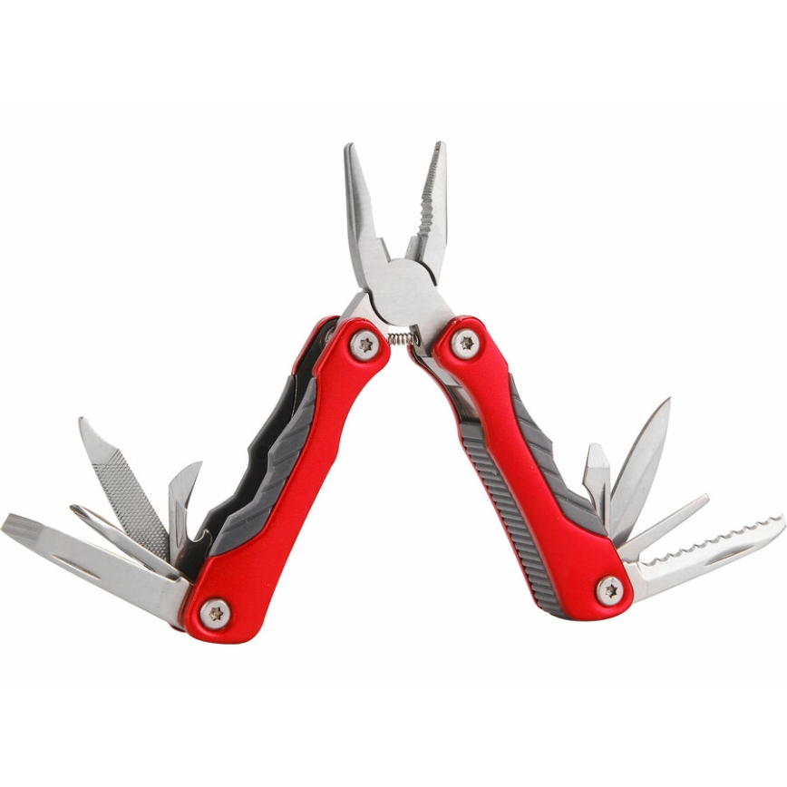Extol Premium - Pince de poche multifonction avec outils 9en1 en acier inoxydable