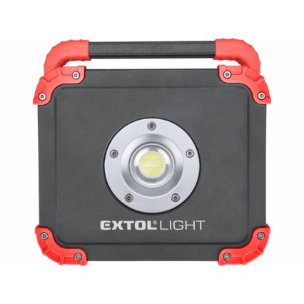 Extol - Projecteur rechargeable LED/20W/6600 mAh/3,7V IP54