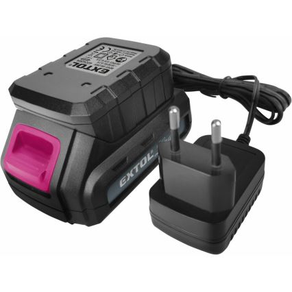 Extol - Tournevis perceuse sans fil 1300 mAh 12V rose