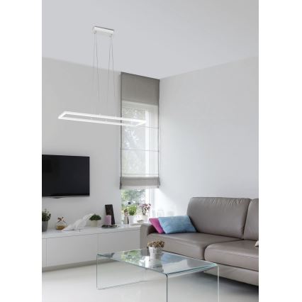 Fabas Luce 3394-43-102 - Suspension filaire à intensité variable LED BARD LED/52W/230V 4000K blanc