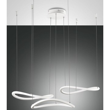 Fabas Luce 3711-47-102 - Suspension filaire TIRRENO LED/50W/230V