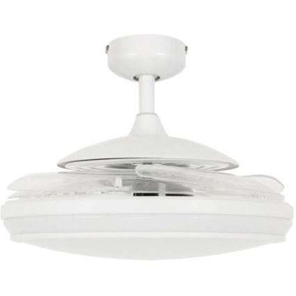 Lucci Air 212930 - Ventilateur de plafond FANAWAY EVO2 3xE27/20W/230V blanc/chrome