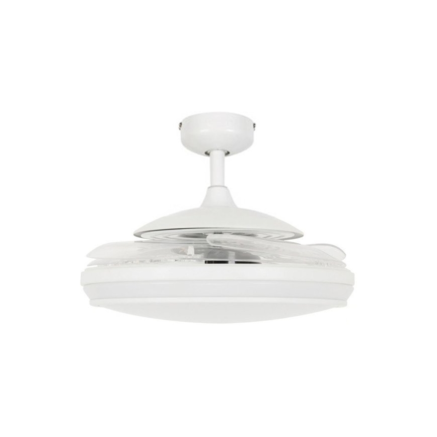 Lucci Air 212930 - Ventilateur de plafond FANAWAY EVO2 3xE27/20W/230V blanc/chrome