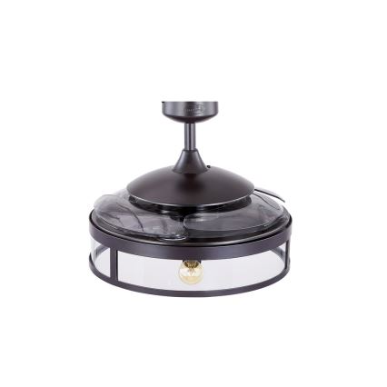 FANAWAY 212927 - Ventilateur de plafond LED CLASSIC 3xE27/4W/230V noir + télécommande