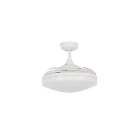 FANAWAY 212980 - Ventilateur de plafond EVORA 2xE27/15W/230V blanc + télécommande