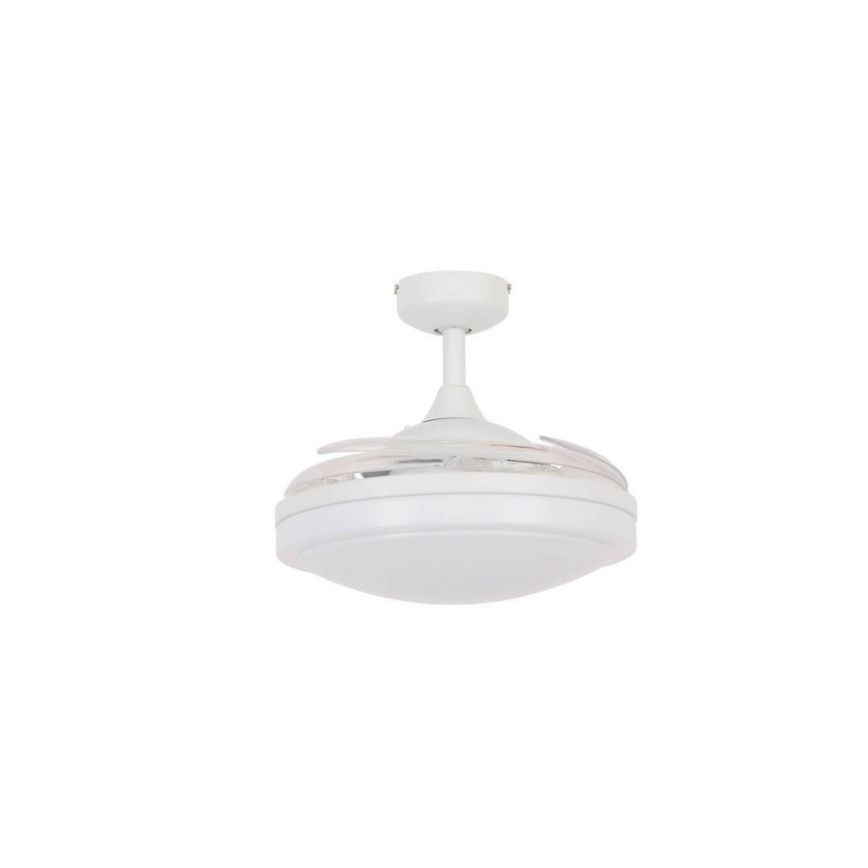 Lucci Air 212980 - Ventilateur de plafond FANAWAY EVORA 2xE27/15W/230V blanc