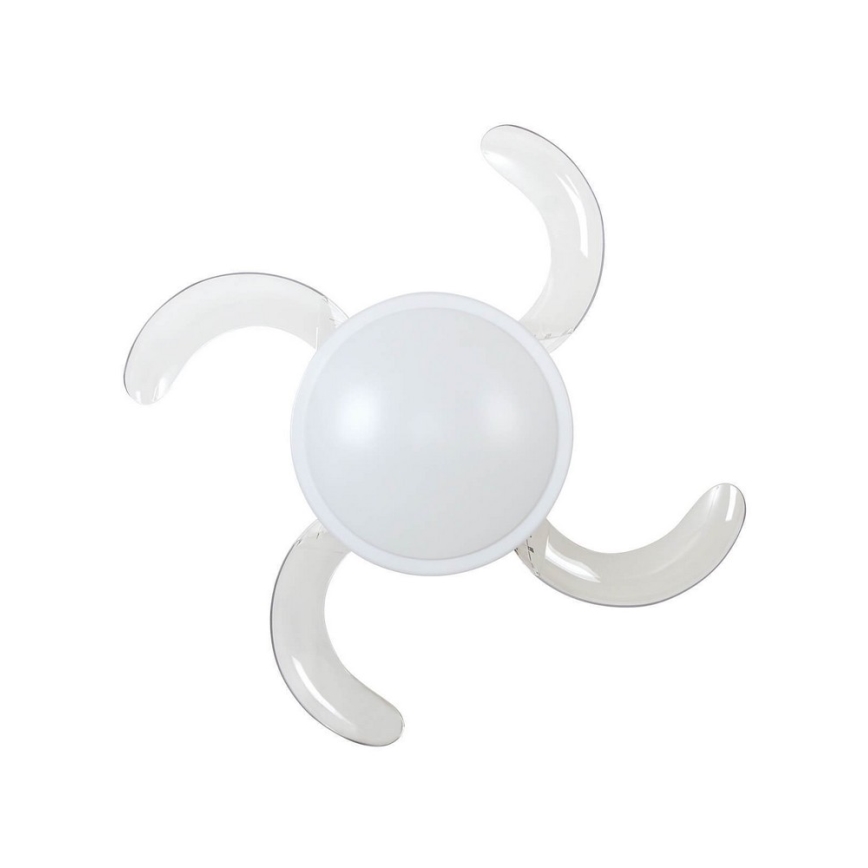 Lucci Air 212980 - Ventilateur de plafond FANAWAY EVORA 2xE27/15W/230V blanc