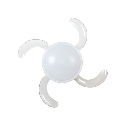FANAWAY 212982 - Ventilateur de plafond EVORA 2xE27/20W/230V chrome brillant + Télécommande