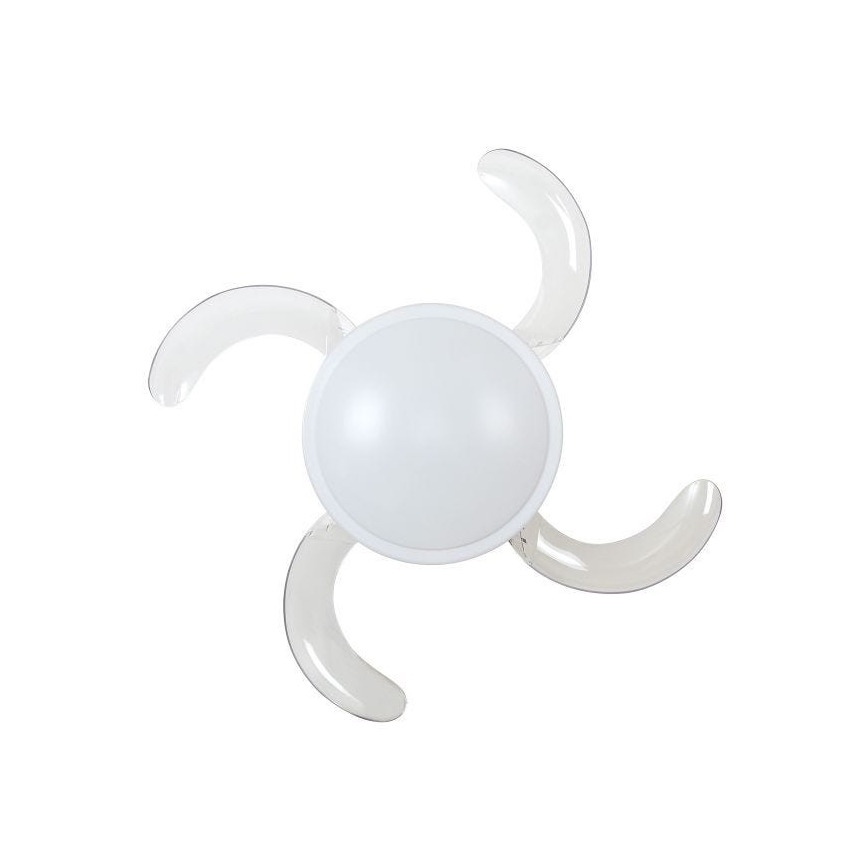 FANAWAY 212982 - Ventilateur de plafond EVORA 2xE27/20W/230V chrome brillant + Télécommande