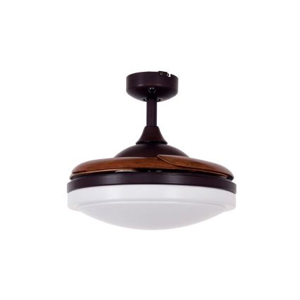Lucci Air 512120 - Ventilateur de plafond FANAWAY EVORA 2xE27/15W/230V