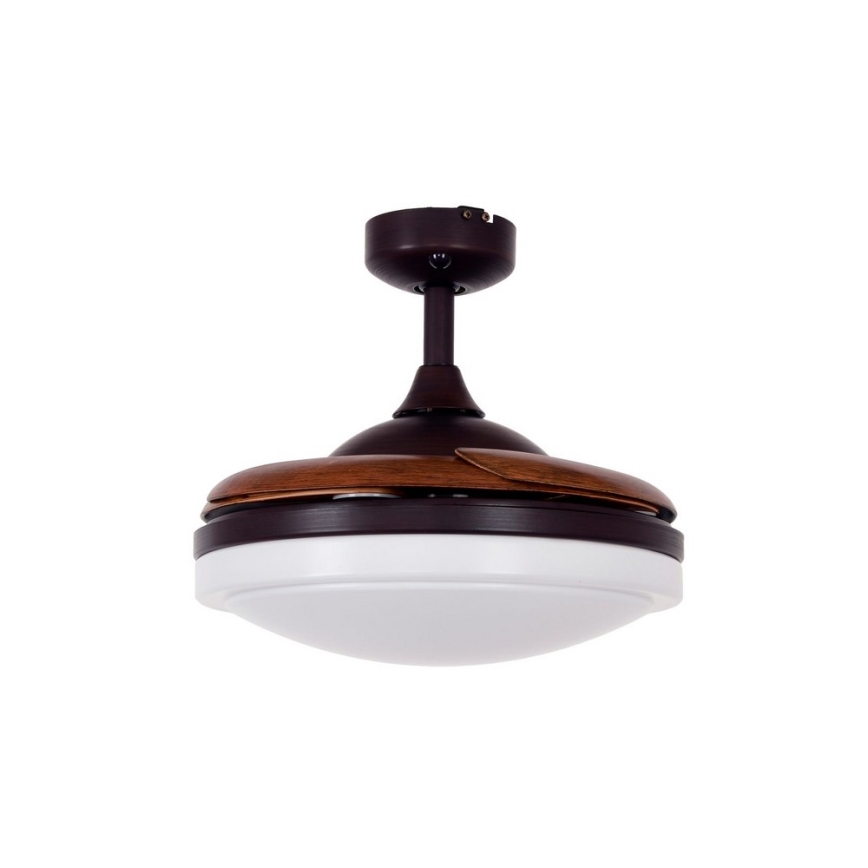 Lucci Air 512120 - Ventilateur de plafond FANAWAY EVORA 2xE27/15W/230V