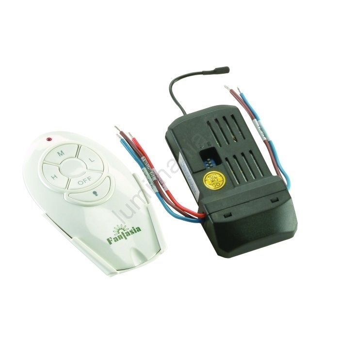 Fantasia Sigma Ventilateur de plafond en acier inoxydable avec