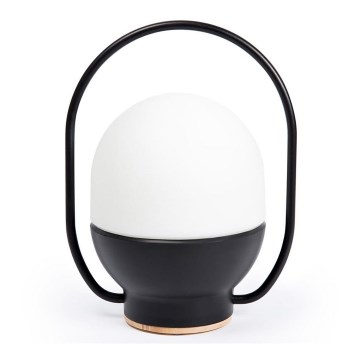 FARO 01016 - Lampe de table à intensité variable TAKE AWAY LED/1,5W/3,7V 2700K 2600 mAh noir