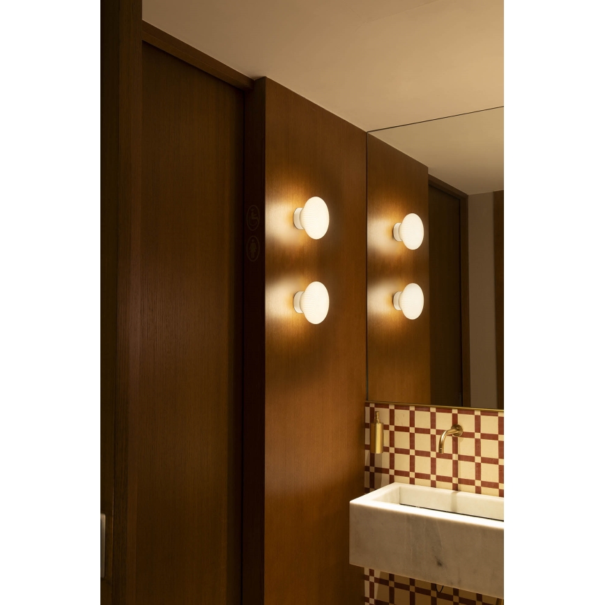 FARO 28299 - Applique murale LED pour salle de bains ISABELLE LED/8W/230V CRI 90 IP44 blanche