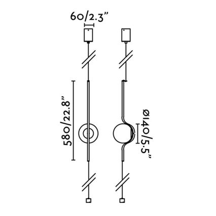 FARO 29694 - Lampadaire LE VITA LED/6W/230V