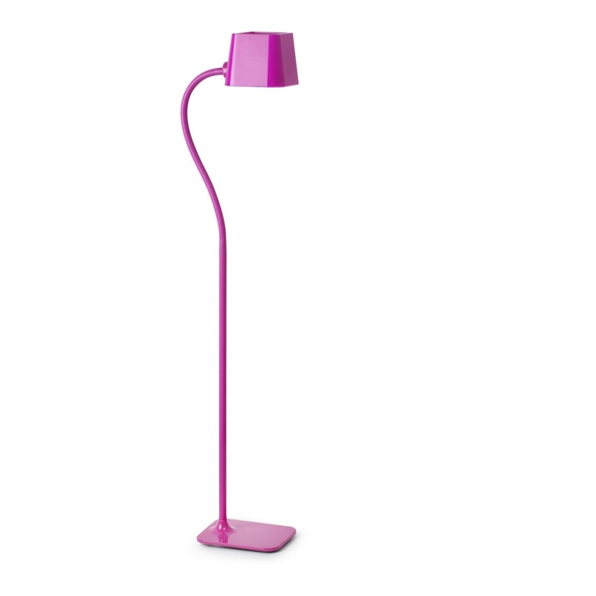 FARO 29926 - Lampadaire FLEXI 1xE27/15W/230V rose