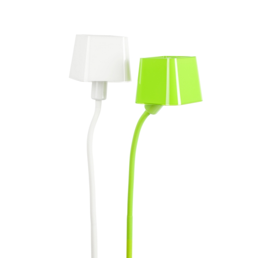 FARO 29927 - Lampadaire LED FLEXI 1xE27/9W/230V vert