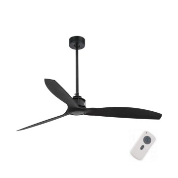 FARO 32100 - Ventilateur de plafond JUST FAN d. 128 cm noir + télécommande