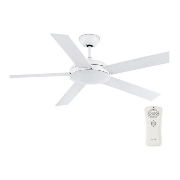 FARO 33420 - Ventilateur de plafond NOVA blanc/marron