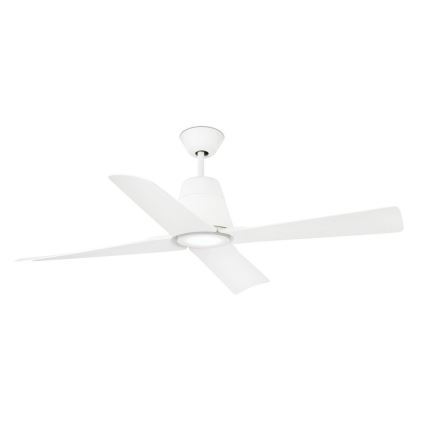 FARO 33480 - Ventilateur de plafond TYPHOON IP44 d. 130 cm blanc + télécommande