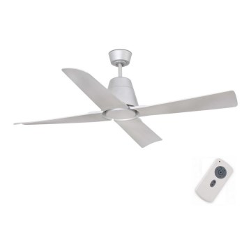 FARO 33489 - Ventilateur de plafond TYPHOON IP44 gris d. 130 cm + télécommande