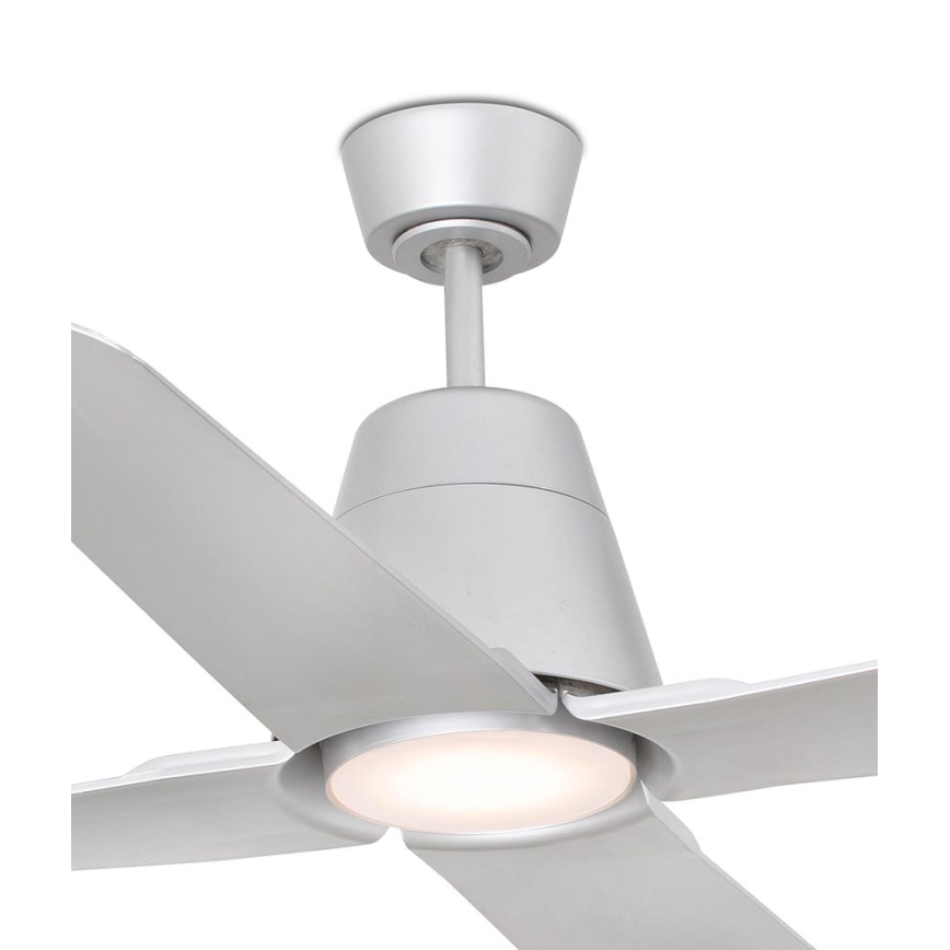 FARO 33489 - Ventilateur de plafond TYPHOON IP44 gris d. 130 cm + télécommande