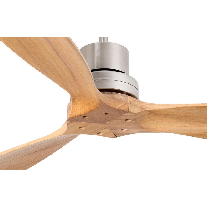 FARO 33509 - Ventilateur de plafond MINI LANTAU chrome mat/pin