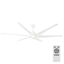 FARO 33512A - Ventilateur de plafond CIES blanc + télécommande