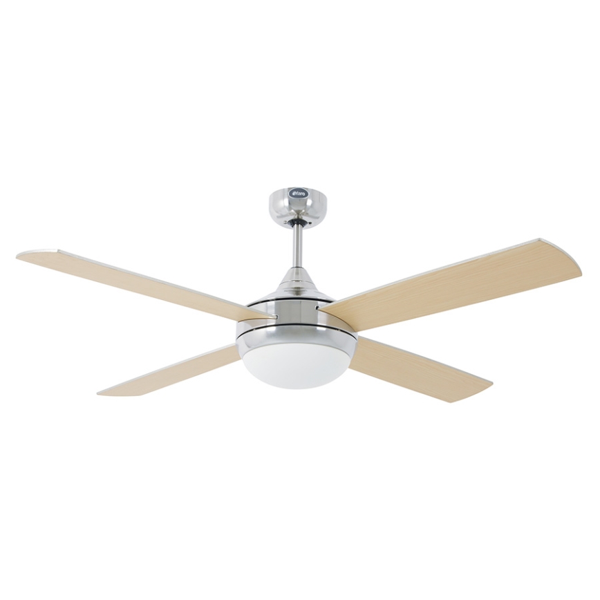 FARO 33701 - Ventilateur de plafond ICARIA avec télécommande 2xE27/20W/230V gris
