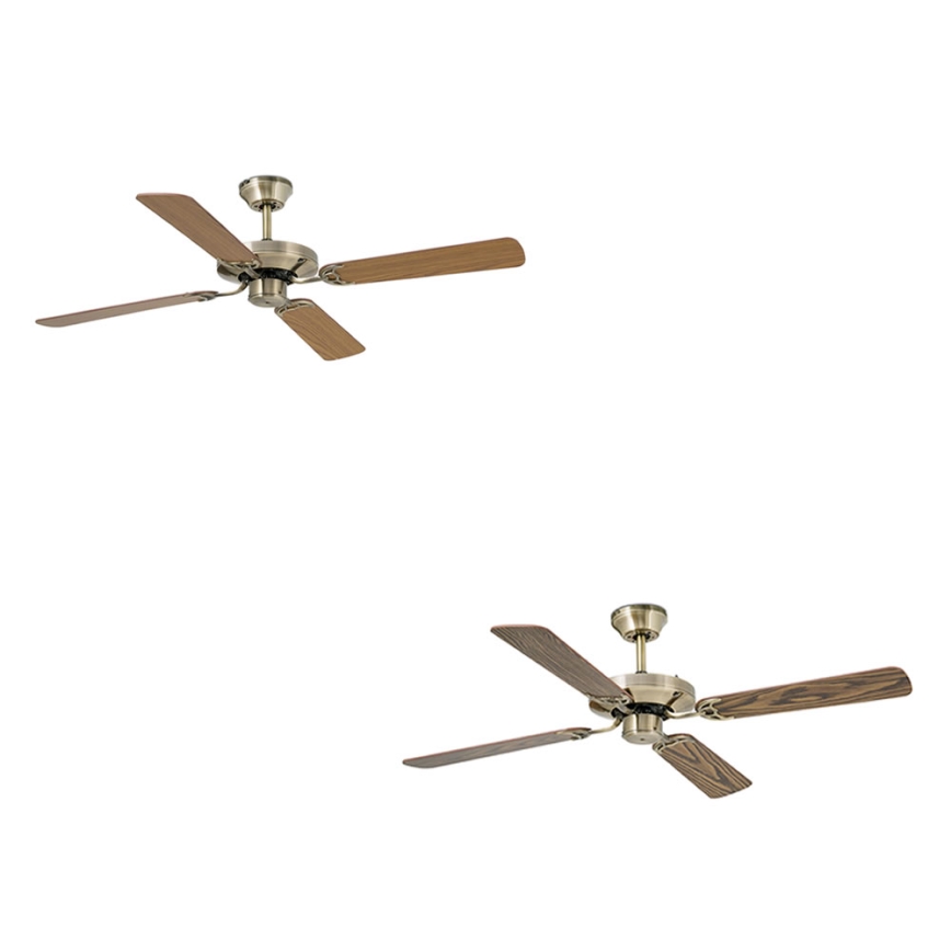 FARO 33711 - Ventilateur de plafond YAKARTA bronze/marron