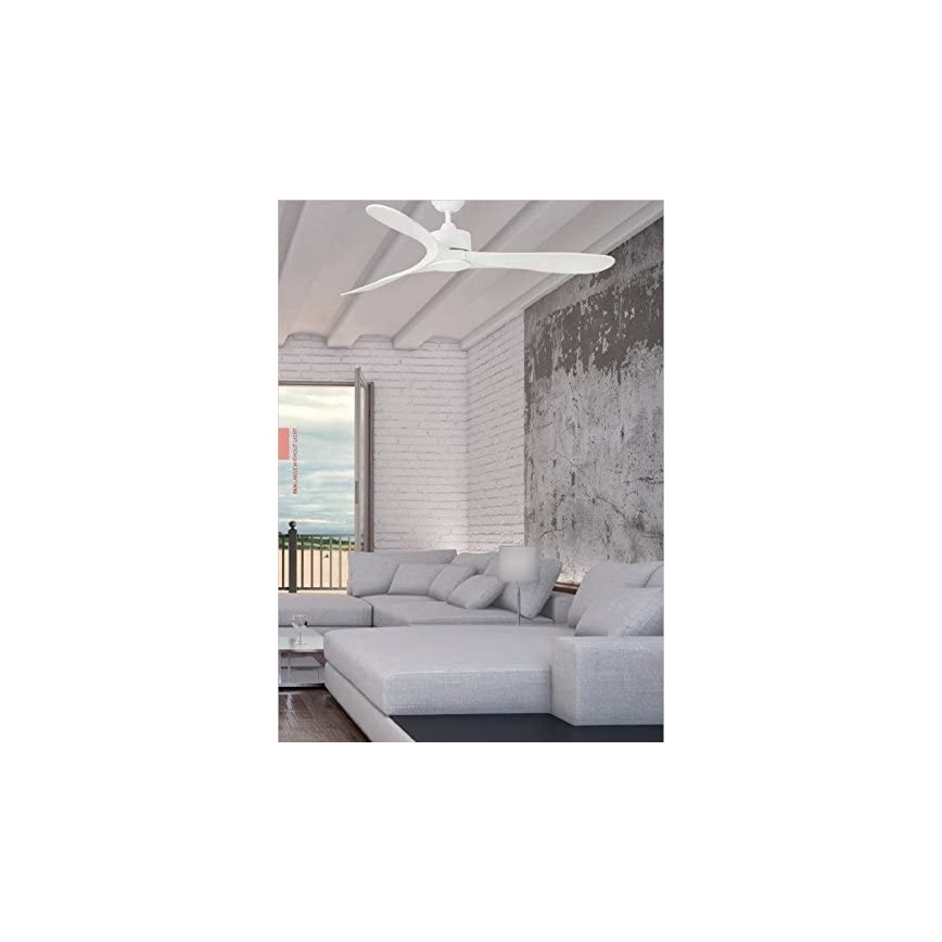 FARO 33750 - Ventilateur de plafond LUZON blanc