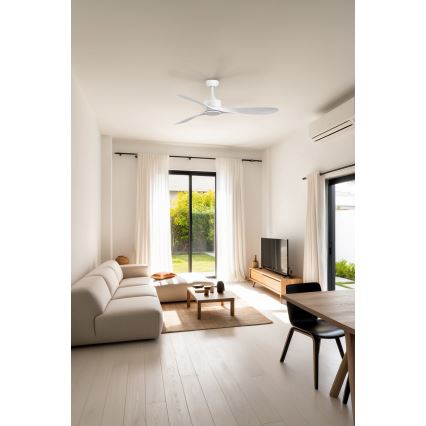 FARO 33750DC - Ventilateur de plafond LUZON L blanc + télécommande