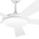 FARO 33803 - Ventilateur de plafond SAONA LED/24W/230V blanc