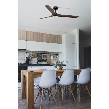 FARO 33809-1TW - Ventilateur LED dimmable HEYWOOD LED/10W/230V 2700/3000/4000K Ø 132 cm + télécommande