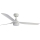 FARO 33814WT-20 - Ventilateur de plafond LED dimmable PUNT M LED/18W/230V 2700/3000/4000K blanc Ø 132 cm Wi-Fi Tuya + télécommande