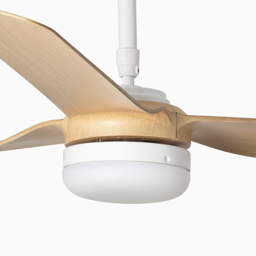 FARO 33816-20 - Ventilateur de plafond LED PUNT LED/18W/230V Wi-Fi beige/blanc + télécommande