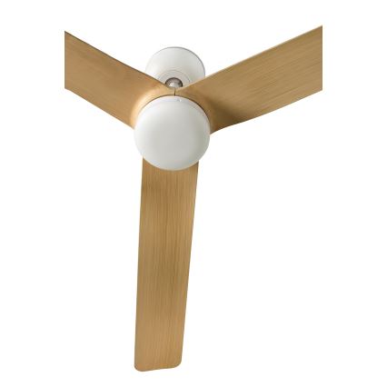 FARO 33816-20 - Ventilateur de plafond LED PUNT LED/18W/230V Wi-Fi beige/blanc + télécommande