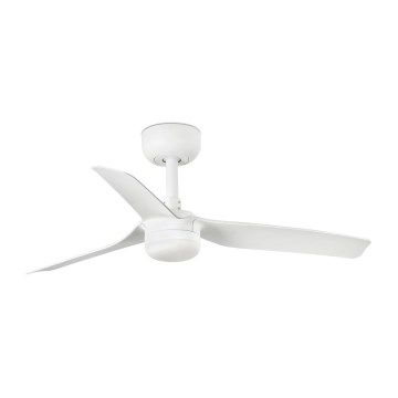 FARO 33820-1TW - Ventilateur de plafond LED dimmable MINI PUNT S LED/10W 2700/3000/4000K blanc Ø 90 cm + télécommande