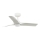 FARO 33824WT1S - Ventilateur de plafond dimmable HEY S LED/10W/230V 2700/3000/4000K Ø 90 cm blanc Wi‑Fi Tuya + télécommande