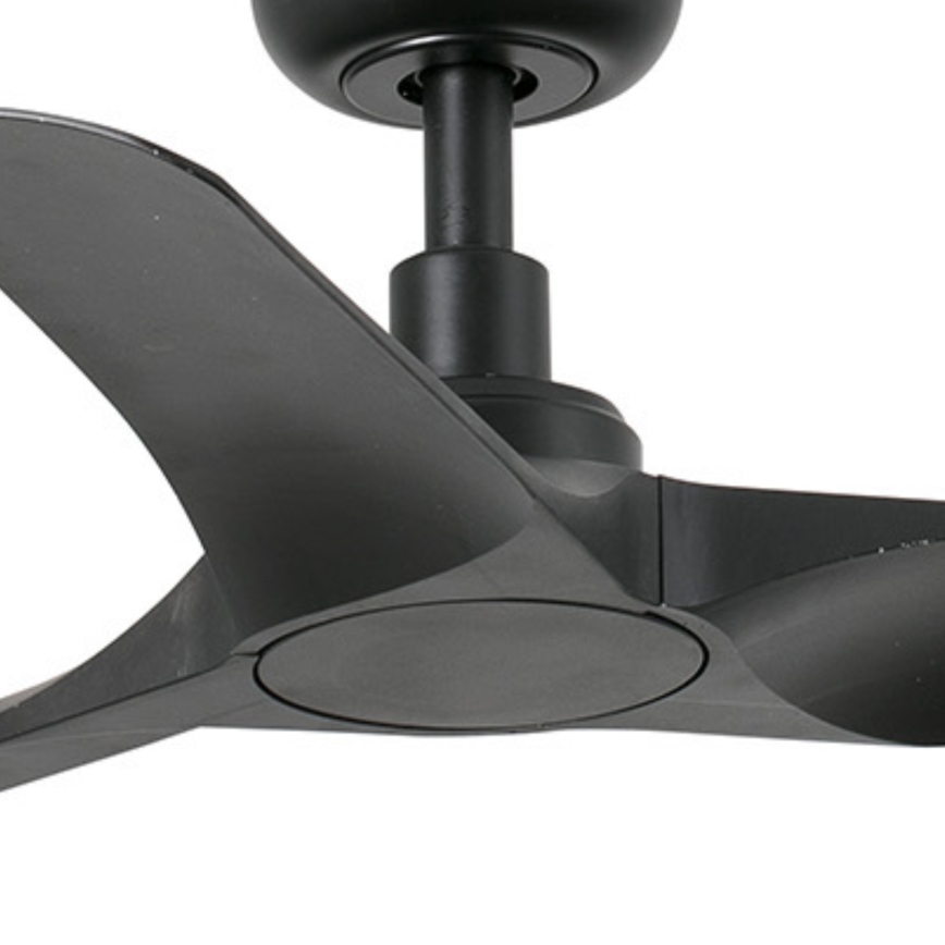 FARO 33825WP - Ventilateur de plafond HEY S noir d. 90 cm SMART + télécommande