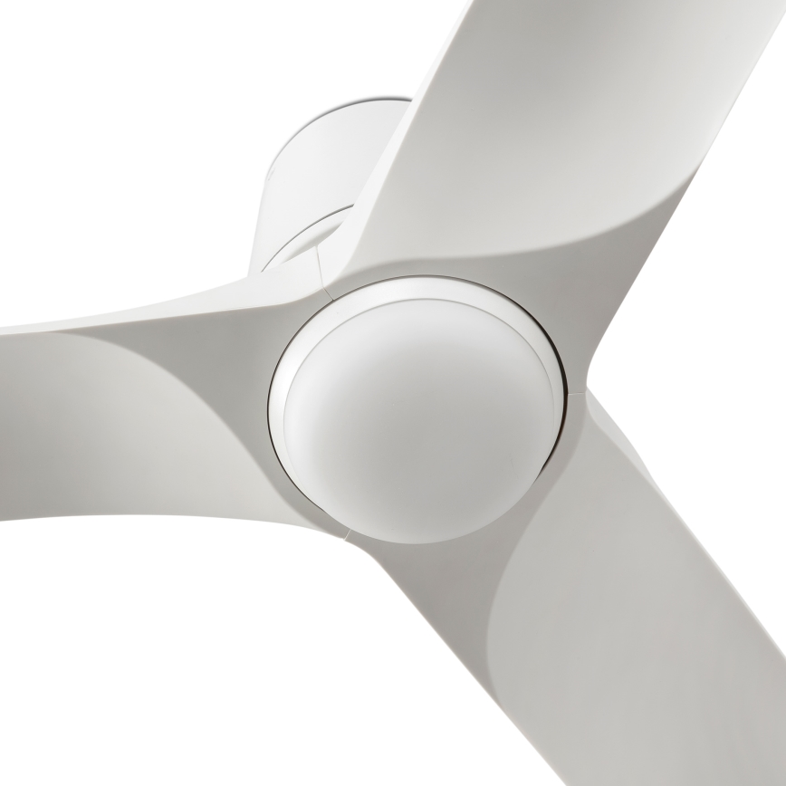 FARO 33826-1TW - Ventilateur de plafond dimmable HEY TUB S LED/10W/230V 2700/3000/4000K blanc Ø 90 cm + télécommande