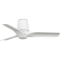 FARO 33826WT-1TW - Ventilateur de plafond LED dimmable HEY TUB S LED/10W/230V 2700/3000/4000K blanc Ø 90 cm Wi-Fi Tuya + télécommande